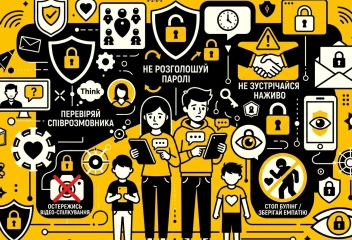 Початок навчального року у дітей - нагадаємо основні рекомендації поведінки в Інтернеті